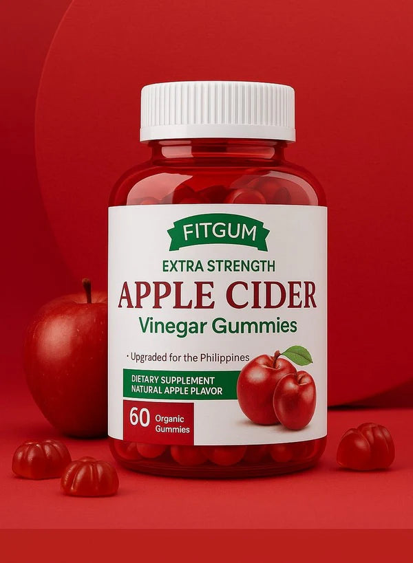 Extra Strength Apple Cider Vinegar Gummies (Original)  فيت جم – علكات خل التفاح بتركيز قوي (أصلي)