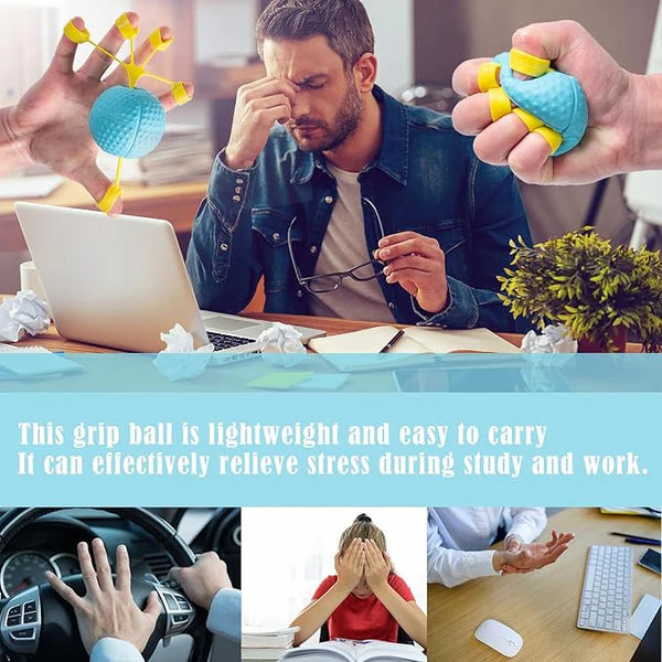 Hand Therapy Ball  كرة علاج وتمرين اليد